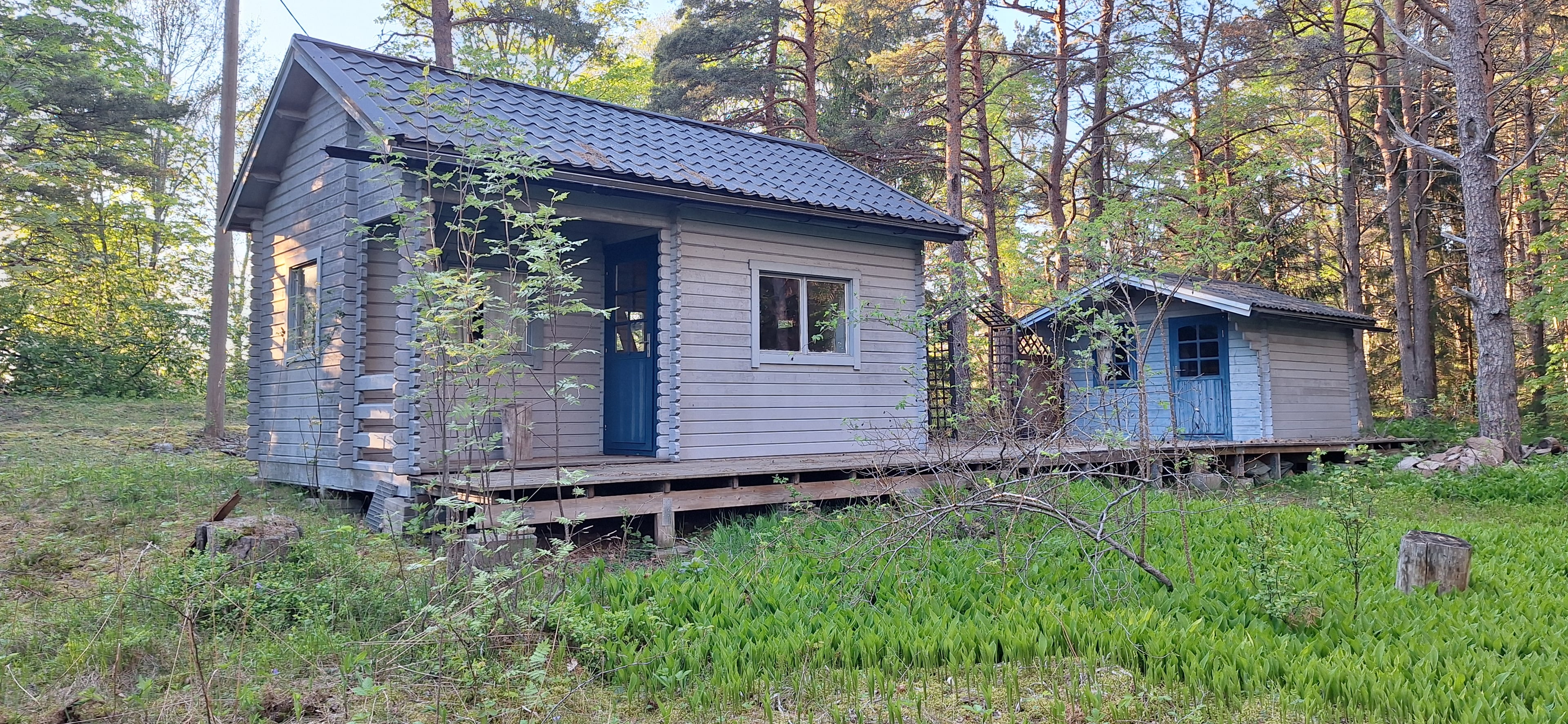 Fin stuga på härliga Limön