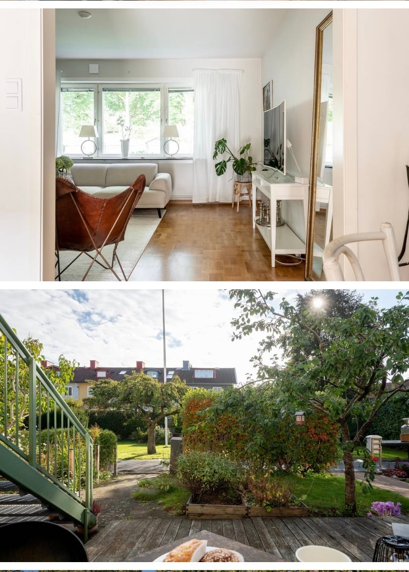 Fräscht bostadsrättsradhus i vackra Änggården, Göteborg