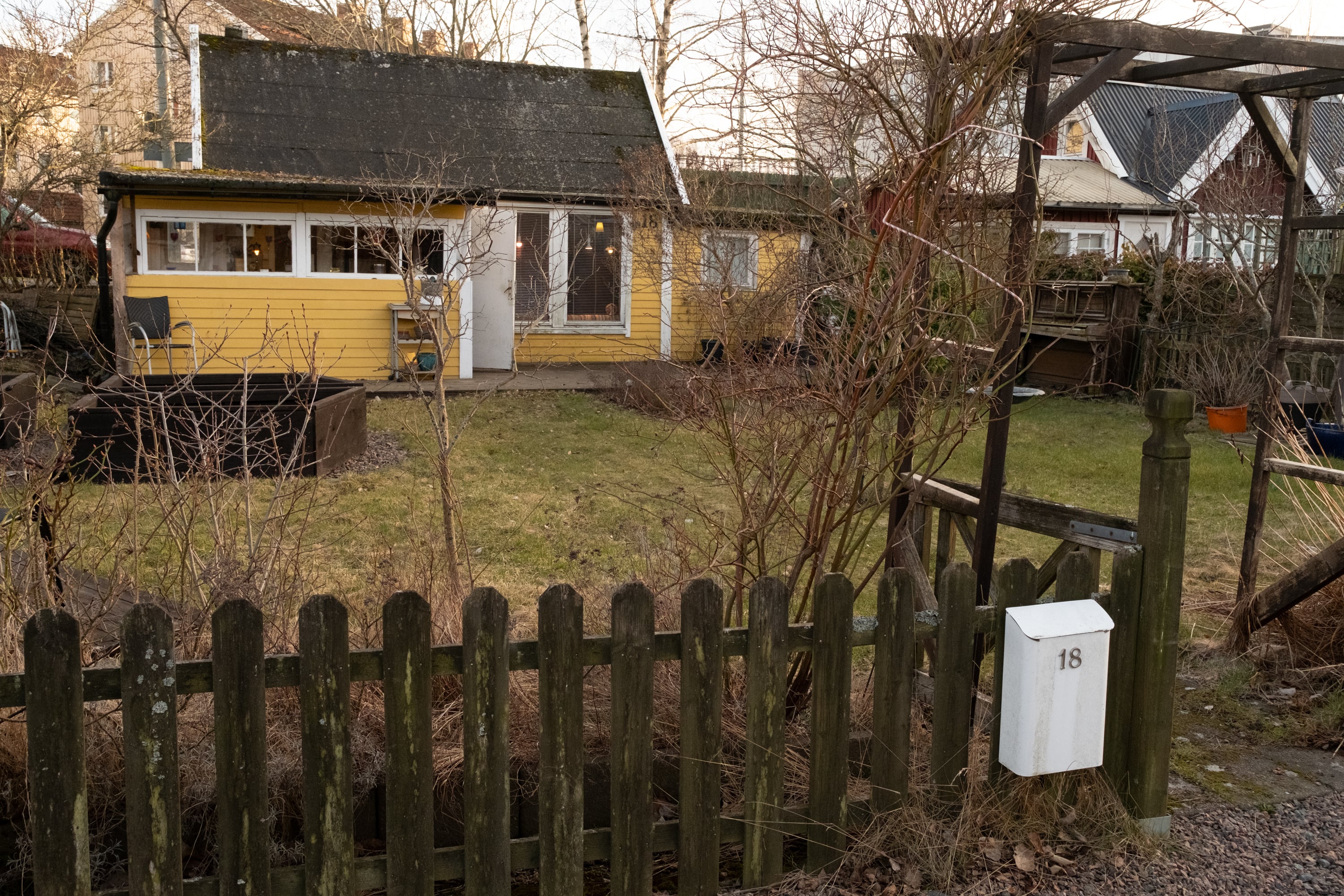 Kolonilott Lundby koloniträdgårdar Göteborg