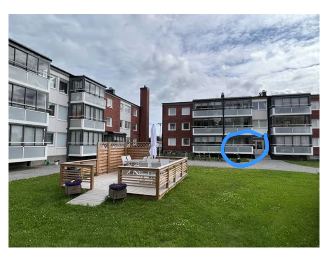 Smart planerad 1-rok Hägglundsgatan 8A Norrböle – Varmhyra & stor västerbalkong!