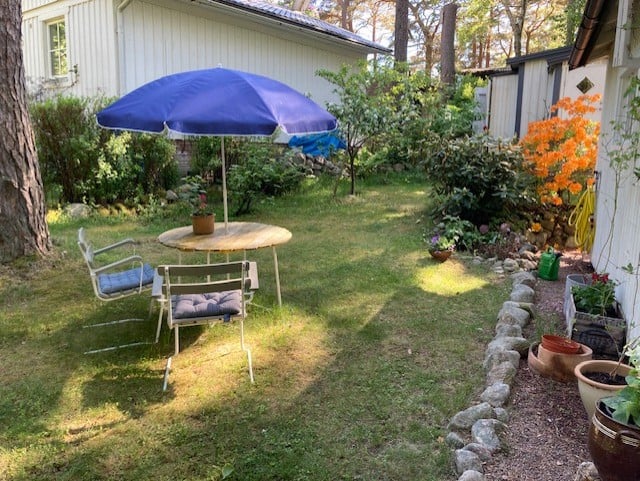 Charmigt sommarparadis i Askim – Hult Åsen